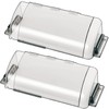 Wea&Hea 2 Pack Magnetic Air Vent Deflector, 9"-15.5" Adjustable Vent