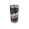 Retro Athletic Graham WA Apparel Stainless Steel Insulated Tumbler