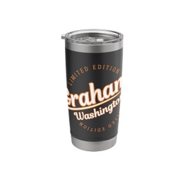 Retro Athletic Graham WA Apparel Stainless Steel Insulated Tumbler