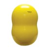 PhysioGymnic Molded Vinyl Inflatable Ball, Yellow, 18 Inch