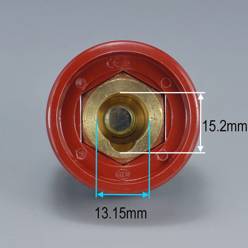 RIVERWELDstore TIG Welding Cable Panel Connector Plug and Socket Set