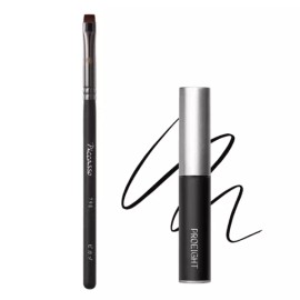 Pro8Cheongdam 프로에잇 리퀴드 디파인 라이너 01 딥블랙 + 브러쉬 Pro8 Liquid Define Liner 01 Deep Black + Brush