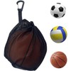 THJOPOKEEL Bolsa de Malla para Baloncesto, Transporte con Cordón Resistente,