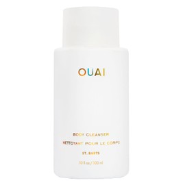 OUAI Body Cleanser, St. Barts - Foaming Body Wash with Jojoba Oil and Rosehip Oil to Hydrate, Nurture, Balance and Soften Skin - Paraben, Phthalate and Sulfate Free Skin Care Products (10 Fl Oz)