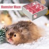 Hamster Maze Hide | 9 Chamber Wooden Maze Tunnel Hamster