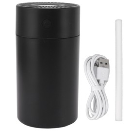 Portable Small Humidifier Silent USB Desktop Humidifier with Colorful Night Light for Car Home Office Bedroom Black