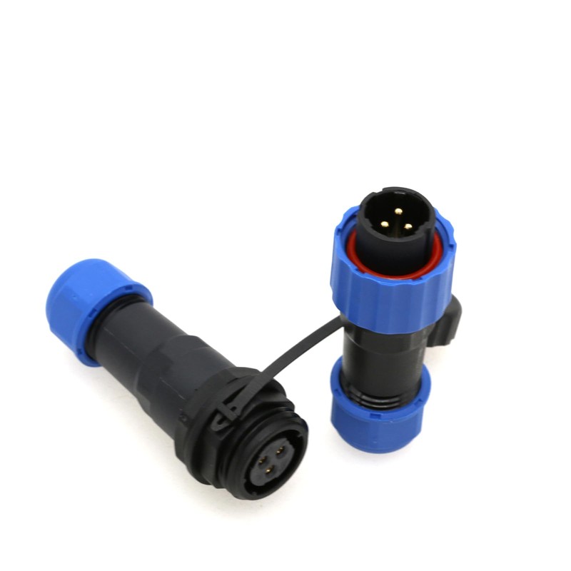 ZBLZGP SD16 3-Pin Recessed Plug, LED Lighting Cable with Waterproof