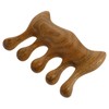 SAFIGLE Natural Wood Massage Comb Multi Purpose Lightweight and Portable Enhances Lymph Flow for and Ancient Chinese Care Method