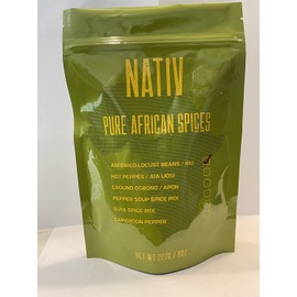 Nativ Locust Beans - Air Dried Whole (Iru, Ogiri, DawaDawa) - 8oz / 227g
