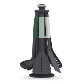 Joseph Joseph Set 6 Utensilios De Cocina De Silicona Base Giratoria Jj-122