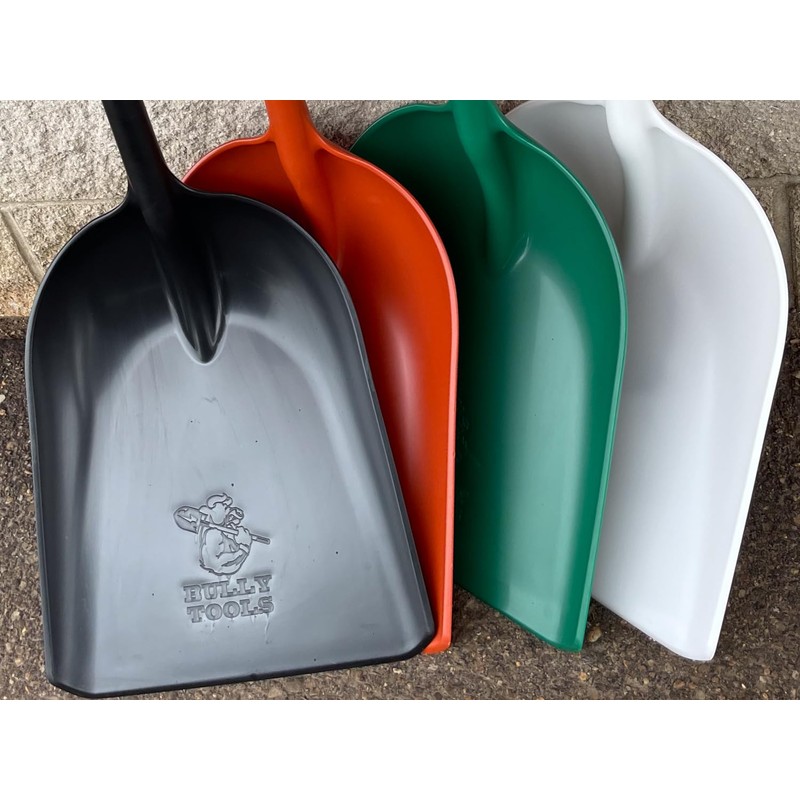 Bully Tools 42-Inch One-Piece Poly Scoop/Shovel for Snow Mulch Cleaning
