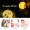 Mayround 3D Full Moon Lamp, 15cm/5.9 Inch LED Lunar Moon