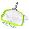 Ultra Fine Mesh Pool Silt Rake,Heavy Duty Leaf Skimmer with