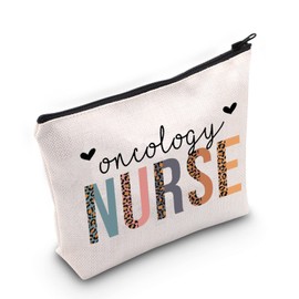TOBGB Oncology Nurse Gift Nurse Appreciation Zipper Pouch Bag Nursing Graduation Gift Nursing Gift Nurse Practitioner Gift (Oncology Nurse)