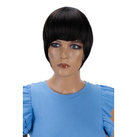 Prettyshop Clip-In Extension Side Fringe Hair Piece, Natural Hair Insert, Various Colours