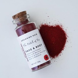 Moroccan Red Poppy Powder Aker Fassi Poppy Petals and Pomegranate Powder from the City of Fes only for Skin