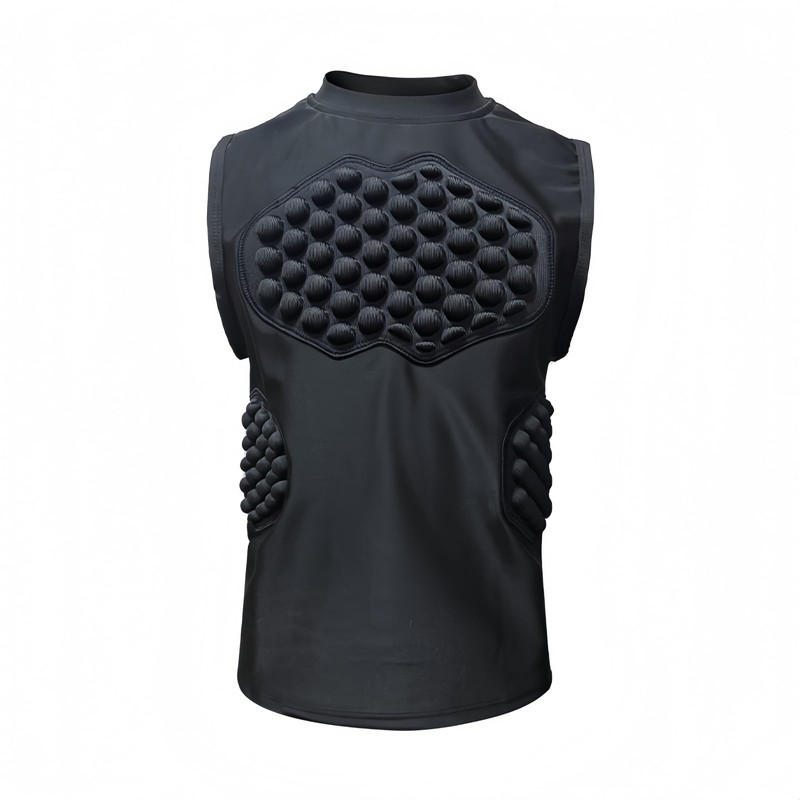 Jormino Padded Goalie Shirts Boys & Girls Protective Top Chest