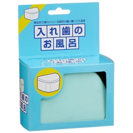 Denture Bath, Dentures, Container Mint