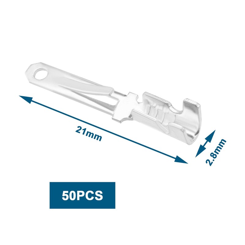 EMSea 50pcs Mini ISO Contacts Micro Timer Crimps Wiring Crimp