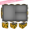 Homeve Trunk Organizer, Car Storage, Reinforced Handles, Collapsible Multi-Compartment Car