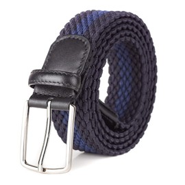 BelePala Cinturones grandes y altos para hombre de 36 a 124 pulgadas, E Azul 02, 67"(Waist: 59"-63")