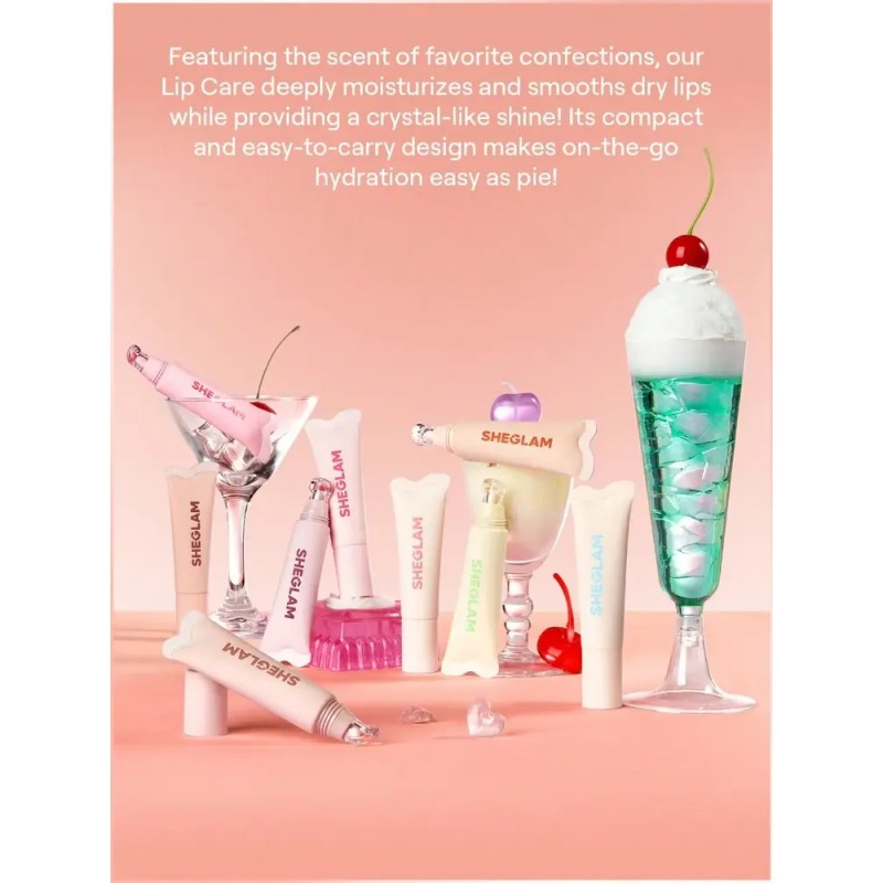 Brillo Labial Hidratante Sheglam Crystal Glaze Berry Smoothie