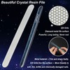 Long Lasting Nail File and Buffer Set, 1 Diamond Metal