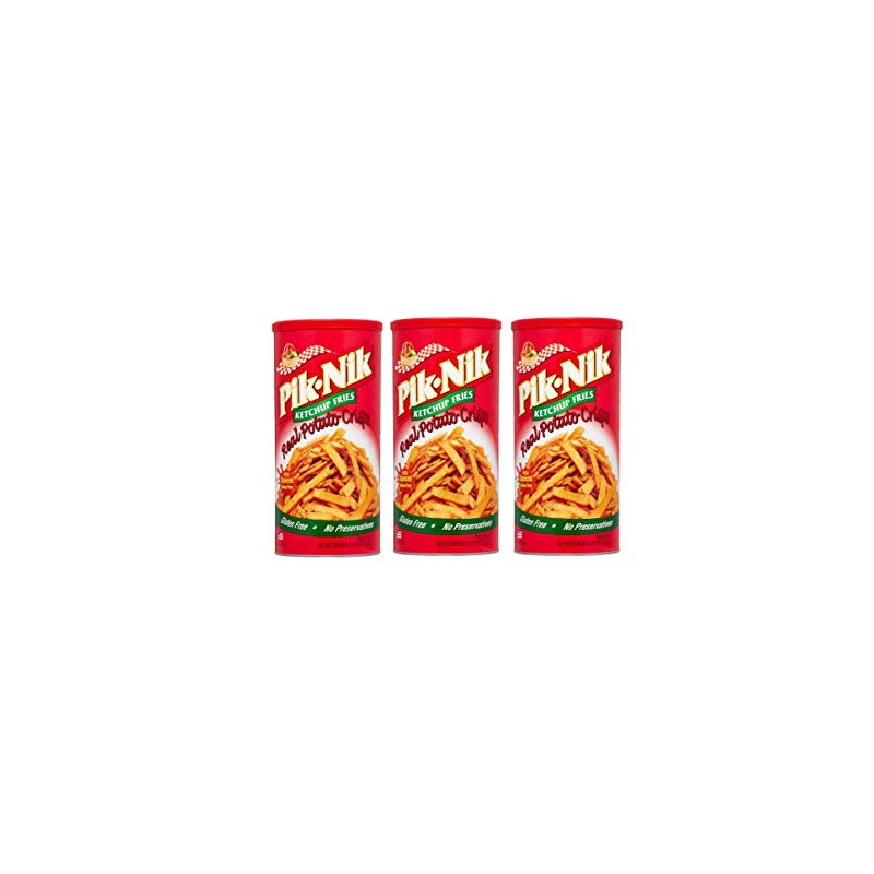 Pik-nik Ketchup Fries Pack of Three 9 Oz. Each Pack