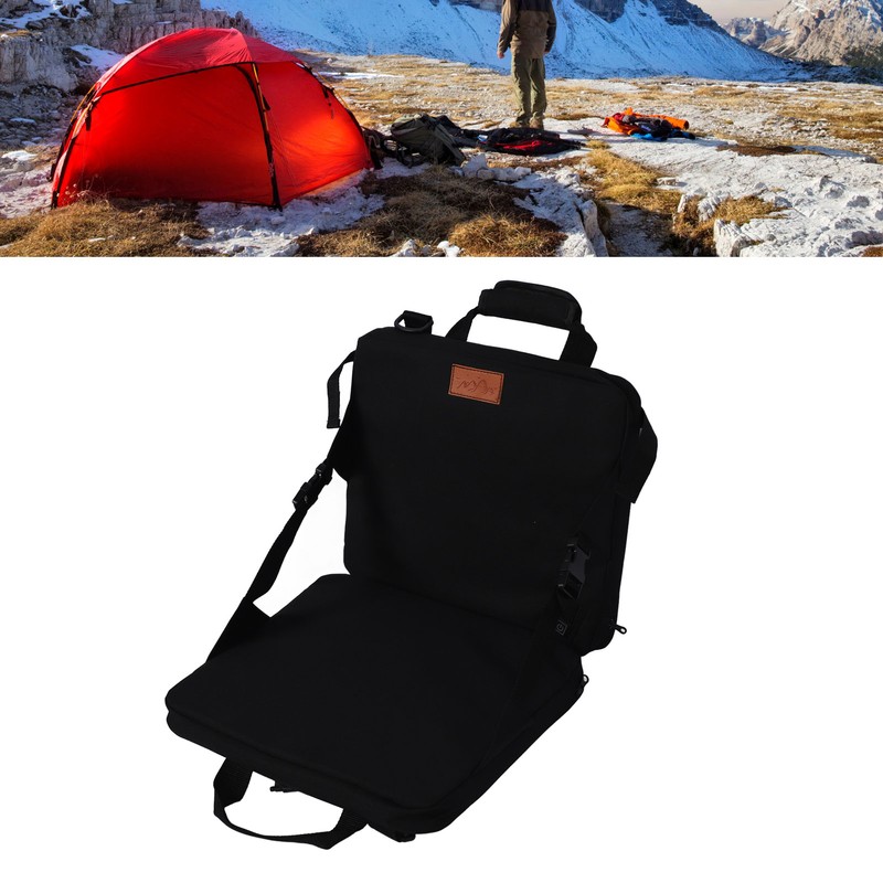 Stadium Heated Cushions Foldable Waterproof Comfortable Stain Proof Polyester Sponge