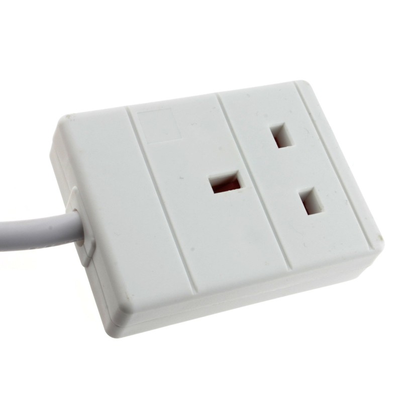 kenable 1 Gang Single Way UK 13A Mains Power Socket