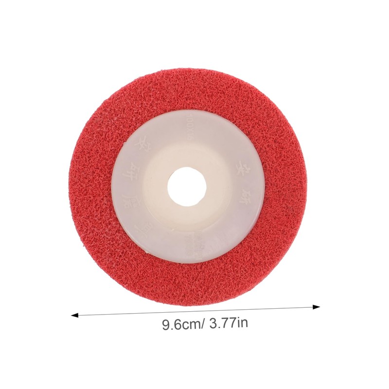GLEAVI 6pcs Nylon Fiber Buffing Wheels for Angle Polishing Discs