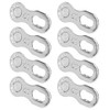 T best 4 Pairs 12 Speed Reusable Steel Wheels Bicycle