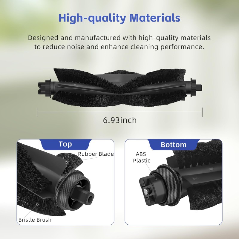 3 Pack Replacement Roller Brushes for Eufy L50, L60, L60