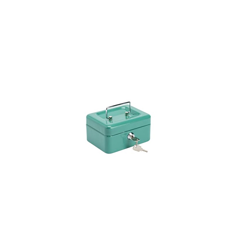 Burg-Wächter lockable cash box with key and coin insert, small,
