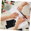 OHPHCALL 2pcs Hand Gloves for Gel Nail Lamp Manicure Gloves