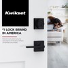 Kwikset Casey Dummy Door Handle, Single Sided Lever for Closets,