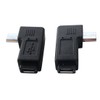 Posdou 1 Pair Right Left 90 Degree Angle Micro USB