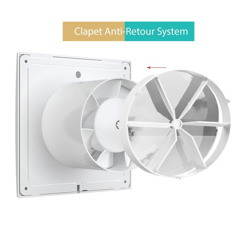 AIROPE - AC - 100 mm exhaust fan, bathroom fan