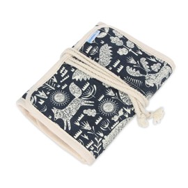 Teamoy Crochet Hooks Case for Knitting Needles, Crochet Hooks-with Crocket Project Accessories Compartments, Best Travel Case (Animal World)-(No Accessories Included)