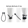 Nimon Magnetic Curtain Tiebacks, Curtain Decorative Rope, Window Curtain Holdbacks