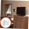 jojofuny 2sets Wall Mount Brackets for Surround Sound Speakers Tilt