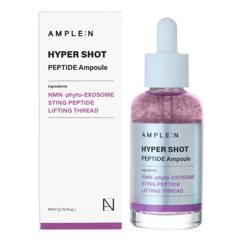 Ample:n Sérum Hyper Shot Reafirmante Con Péptidos 80ml
