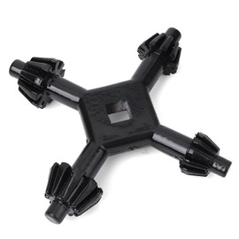 4-in-1 Multifunctional Steel Chuck Key - Durable Master Key for Tightening and loosening Most Drills and Power Tools - Compatible with Various Chuck Keys for Drill and Drill Chuck Types