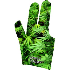 Triangle Dreamz Leafy 420 Billiard Glove (Left)