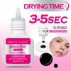 Sensitive Eyelash Extension Glue Kit 3-5s Drying Time 5-6 Weeks