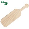 FameFame 15 inch Sorority Paddle, Greek Fraternity Solid Wood, Unfinished