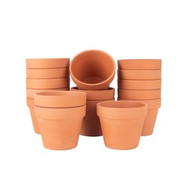 [26 Pack] 4" Planter Nursery Pots Terracotta Pot Clay Pots Clay Ceramic Pottery Pots Cactus Pots Flower Pots Succulent Pots Nursery Pots Garden Pots Terra Cotta Pots Plants Pots (26)
