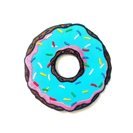 Cute Blue Doughnut Donut Sweet Logo T-Shirt Bags Jackets Jeans Clothes Embroidered Iron on Patch