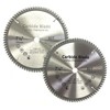 (2 Pack) VORTICE VAB 7-1/4 Inch 80 Teeth TCT Non-Ferrous