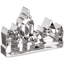 Staedter Mainz Cathedral Shape Cookie Cutter, Stainless Steel, Silver, 10.5 x 30 x 30 cm